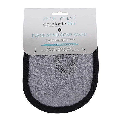 Cleanlogic Men's Exfoliating Soap Saver, 1 Ea